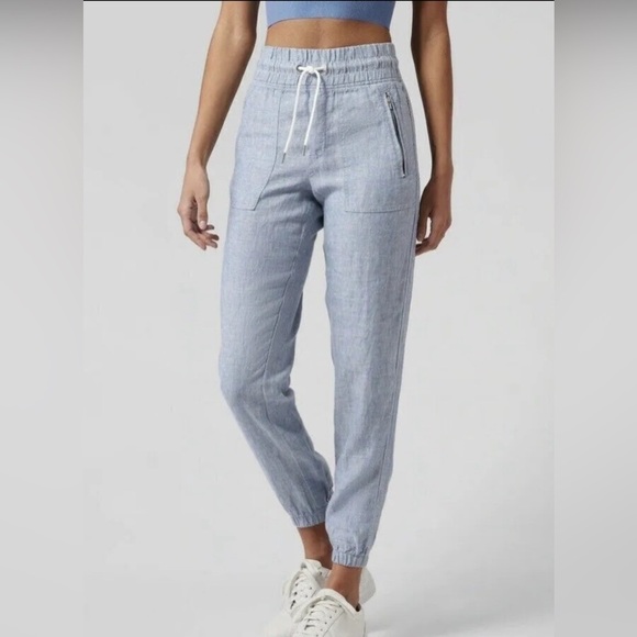 Athleta Cabo Linen Jogger Plus Size 22 - Picture 1 of 6